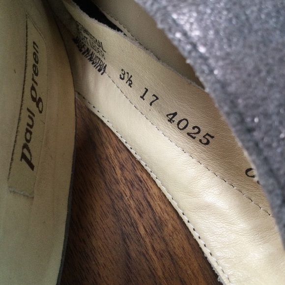 Paul Green Women's Willow Peep Toe High Heel Booties Gold Sandals Shoes - Picture 7 of 8